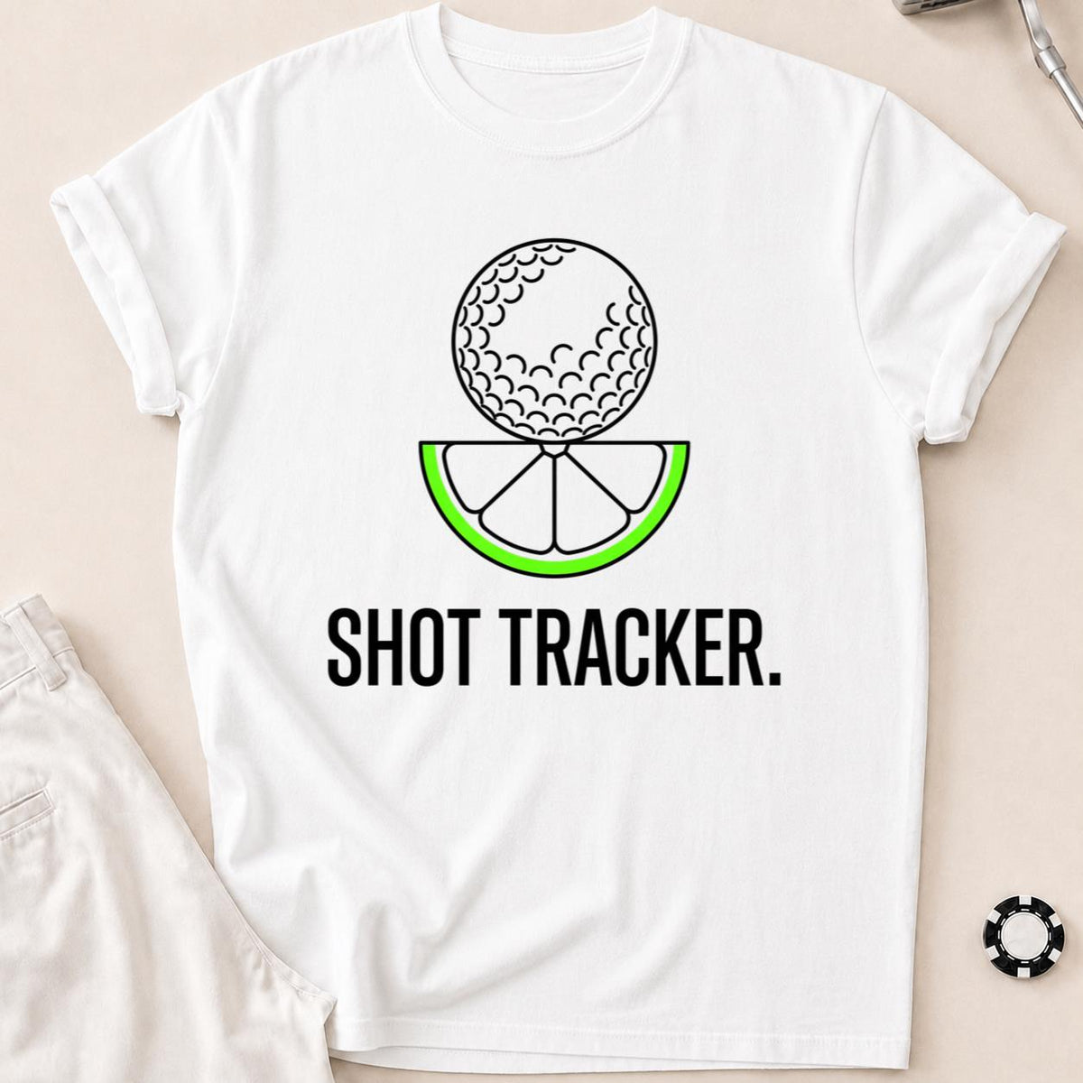 Golf Shot Tracker Lime