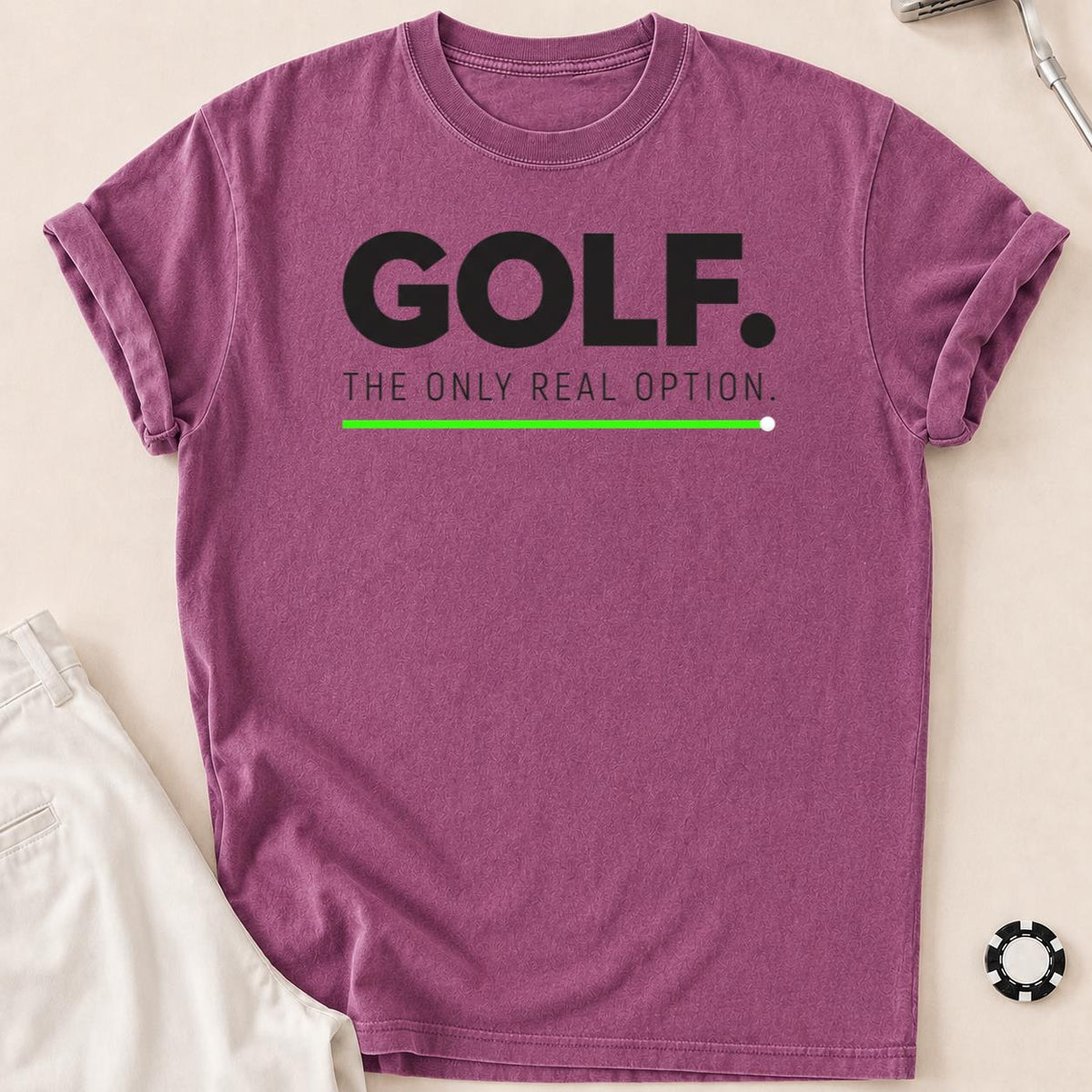 Golf The Only Real Option