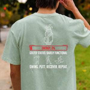 Golfer Status Barely Functional