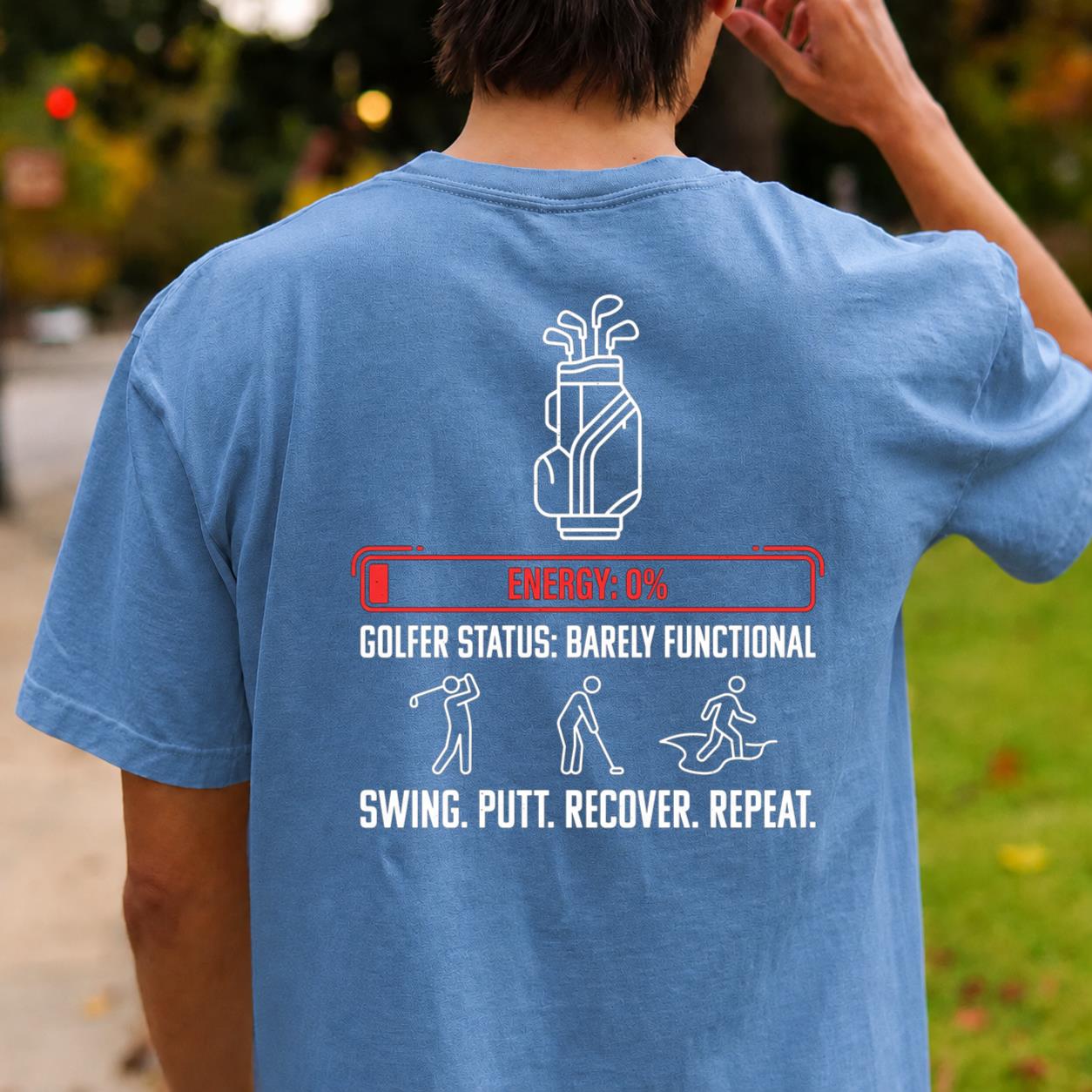 Golfer Status Barely Functional