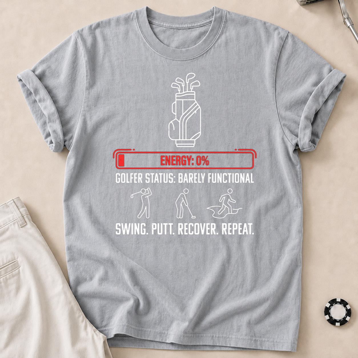 Golfer Status Barely Functional