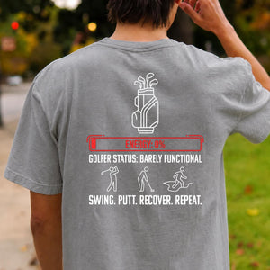 Golfer Status Barely Functional