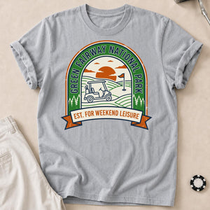 Green Fairway National Park Golf Tee