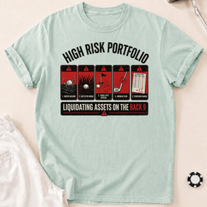 High Risk Portfolio Golf Tee