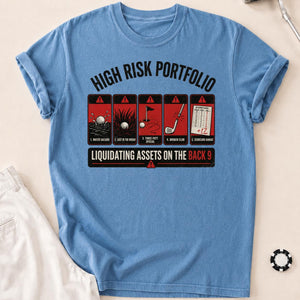 High Risk Portfolio Golf Tee