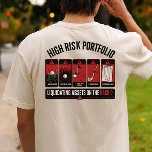 High Risk Portfolio Golf Tee