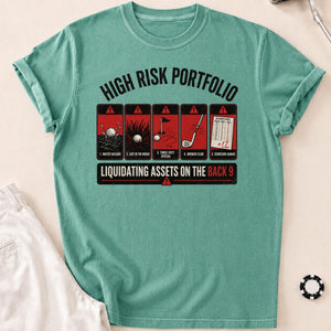 High Risk Portfolio Golf Tee