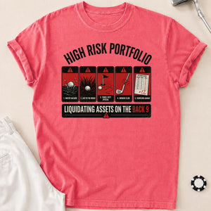 High Risk Portfolio Golf Tee
