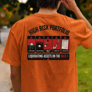 High Risk Portfolio Golf Tee