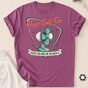 Huge Golf Fan Keeps You Cool On The Back 9