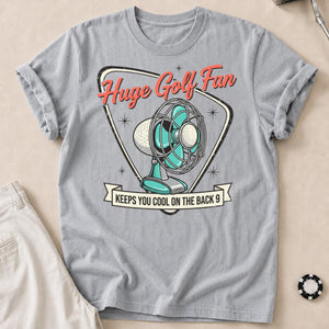 Huge Golf Fan Keeps You Cool On The Back 9