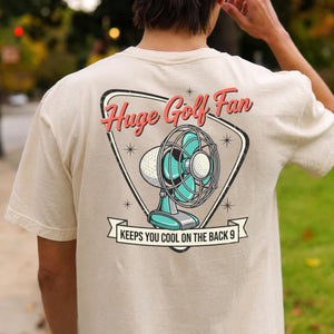 Huge Golf Fan Keeps You Cool On The Back 9
