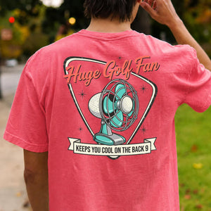 Huge Golf Fan Keeps You Cool On The Back 9
