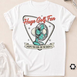Huge Golf Fan Keeps You Cool On The Back 9