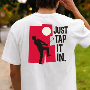 Just Tap It In Golf Silhouette Tee