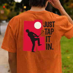 Just Tap It In Golf Silhouette Tee