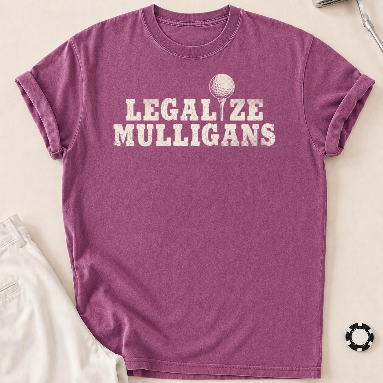 Legalize Mulligans Vintage Golf Tee