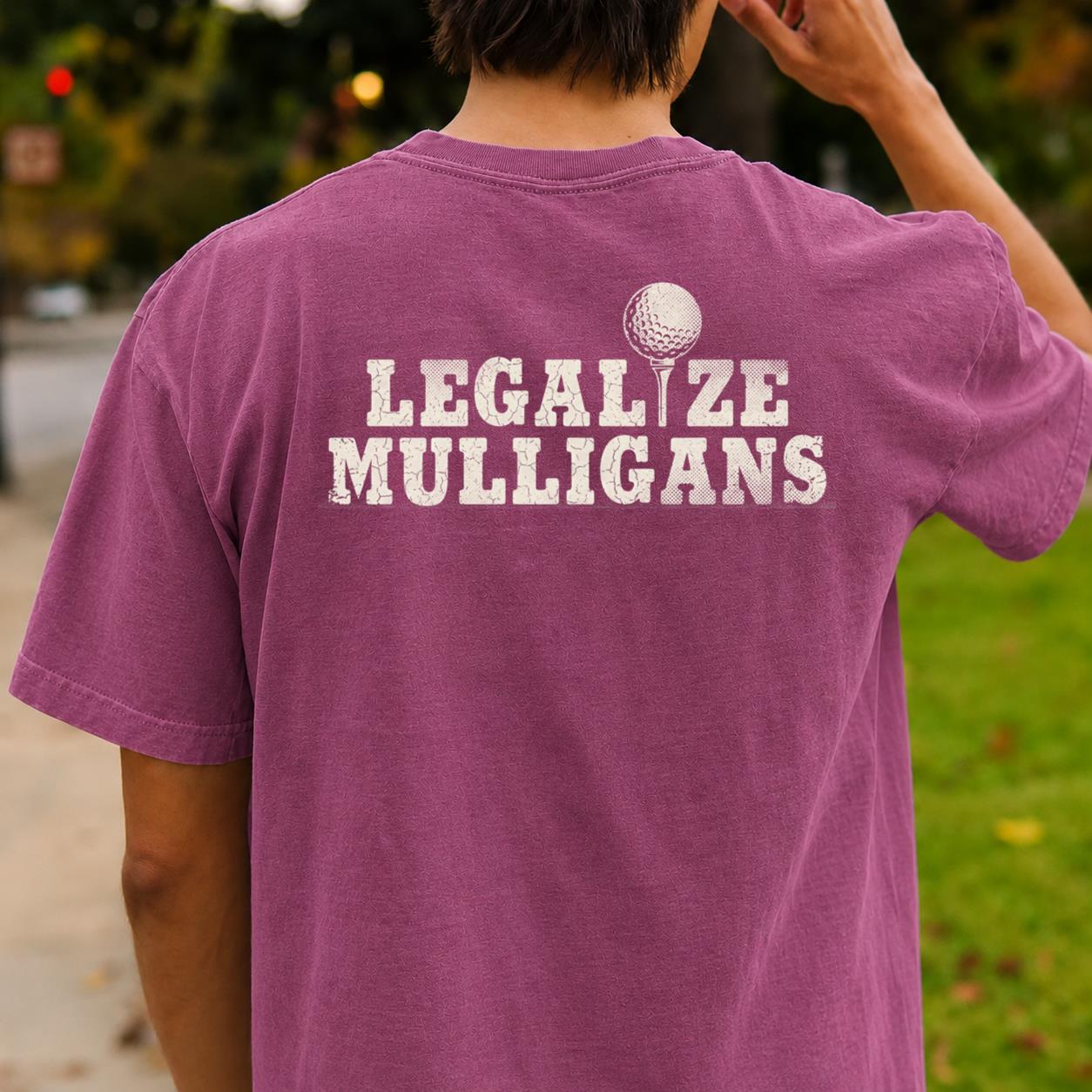 Legalize Mulligans Vintage Golf Tee