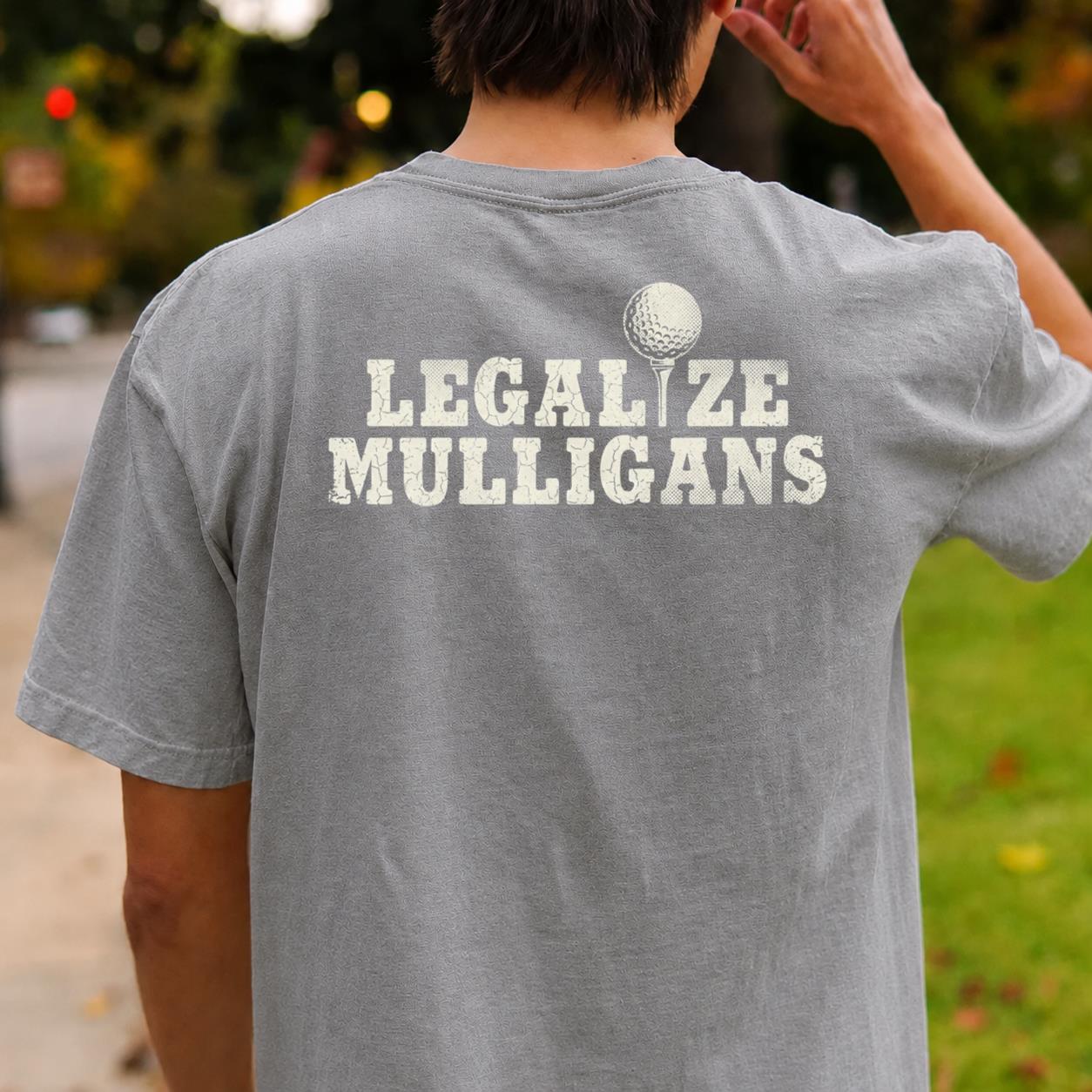 Legalize Mulligans Vintage Golf Tee