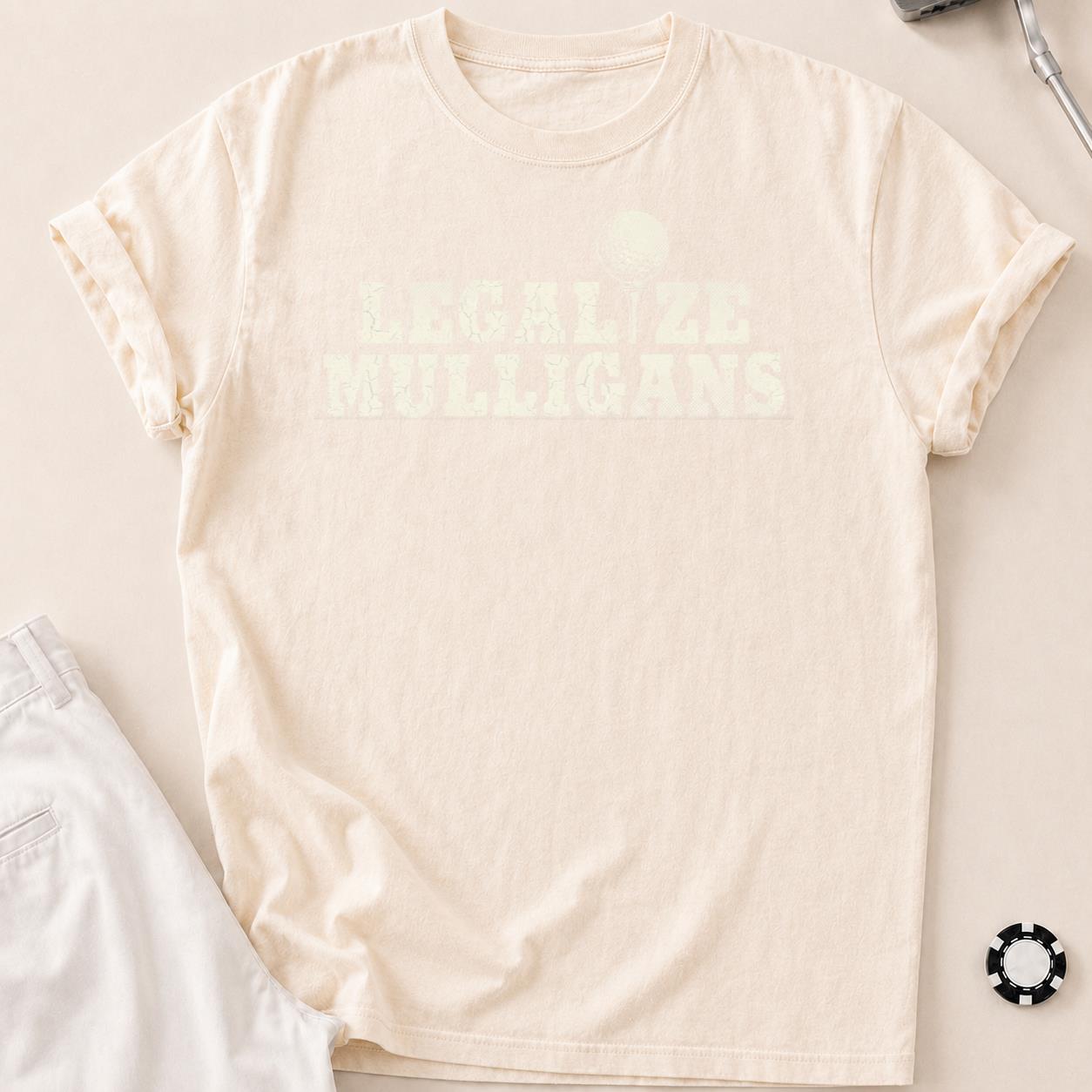 Legalize Mulligans Vintage Golf Tee
