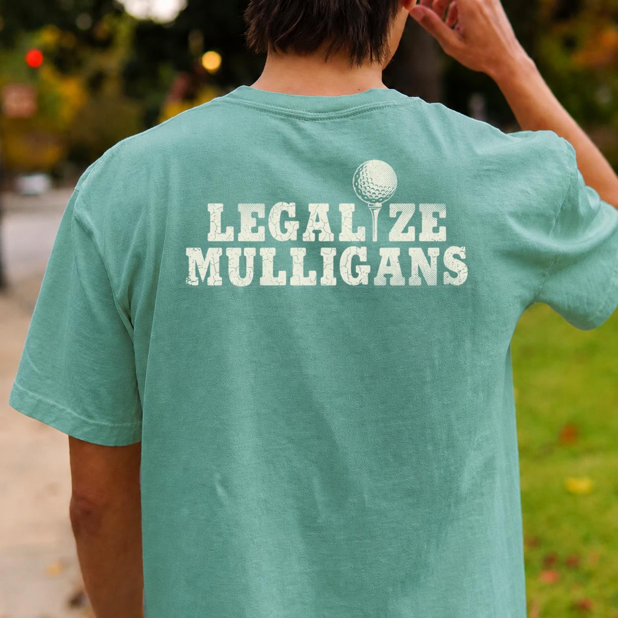 Legalize Mulligans Vintage Golf Tee