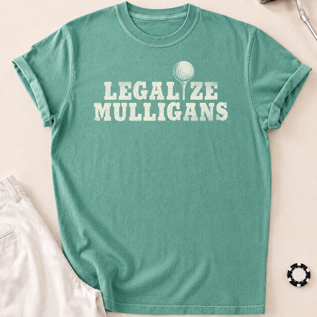 Legalize Mulligans Vintage Golf Tee