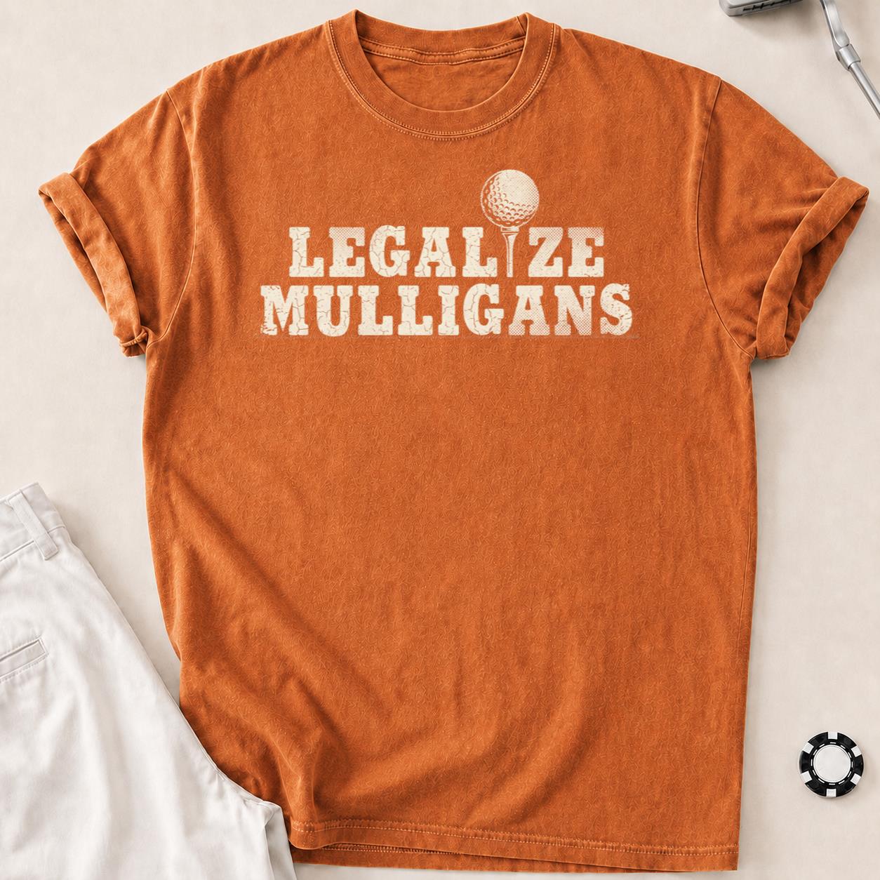 Legalize Mulligans Vintage Golf Tee