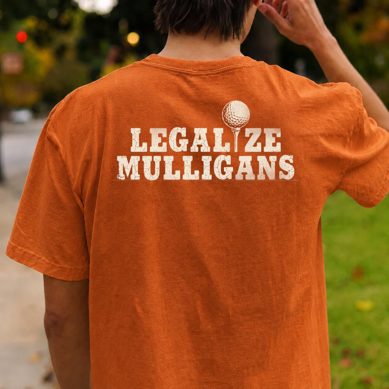 Legalize Mulligans Vintage Golf Tee