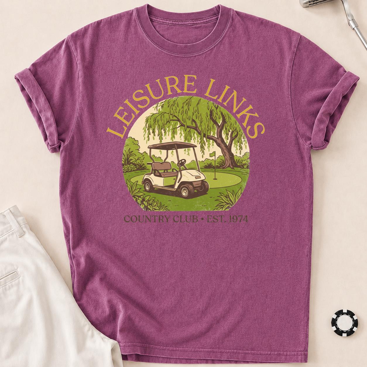Leisure Links Country Club Est 1974 Golf Tee
