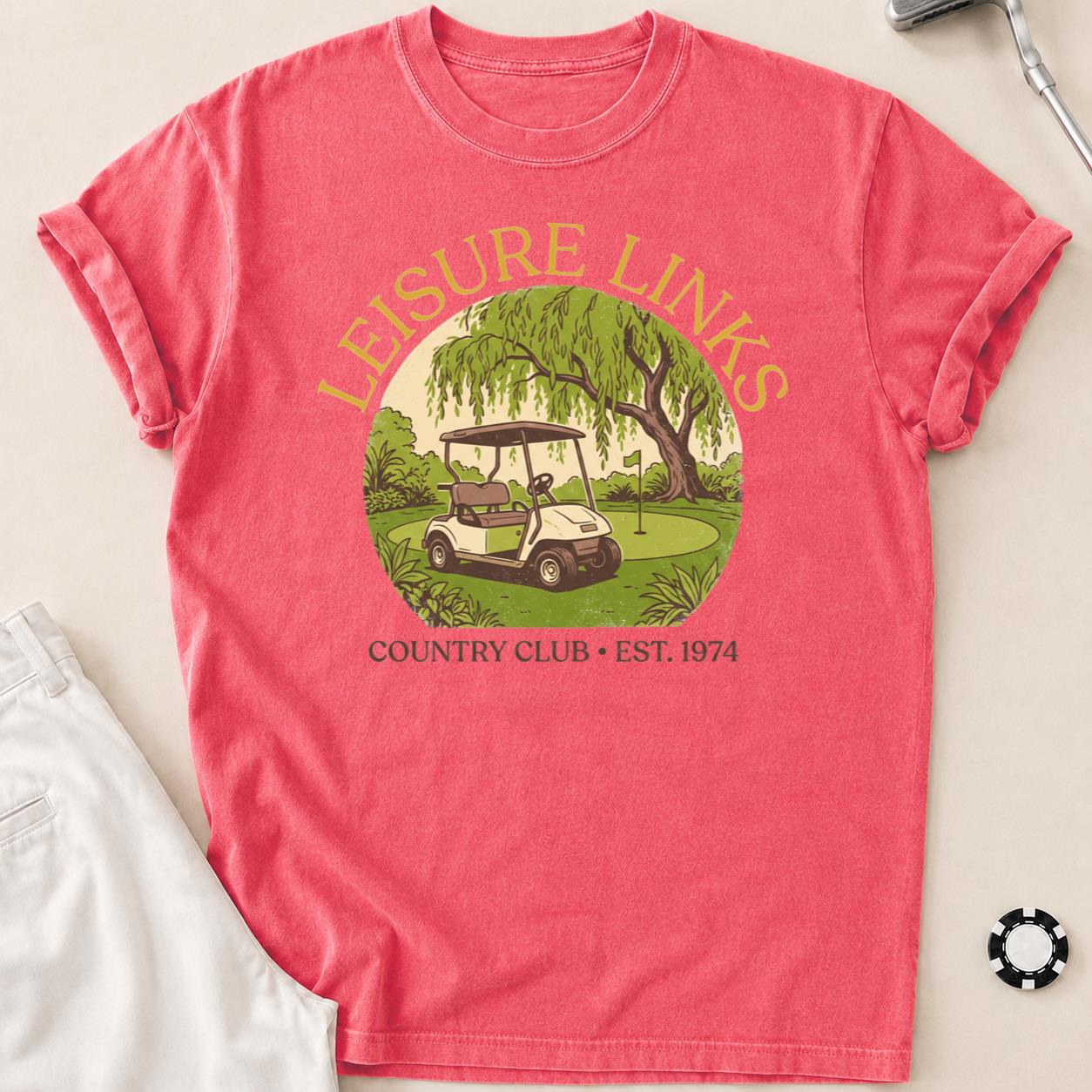 Leisure Links Country Club Est 1974 Golf Tee