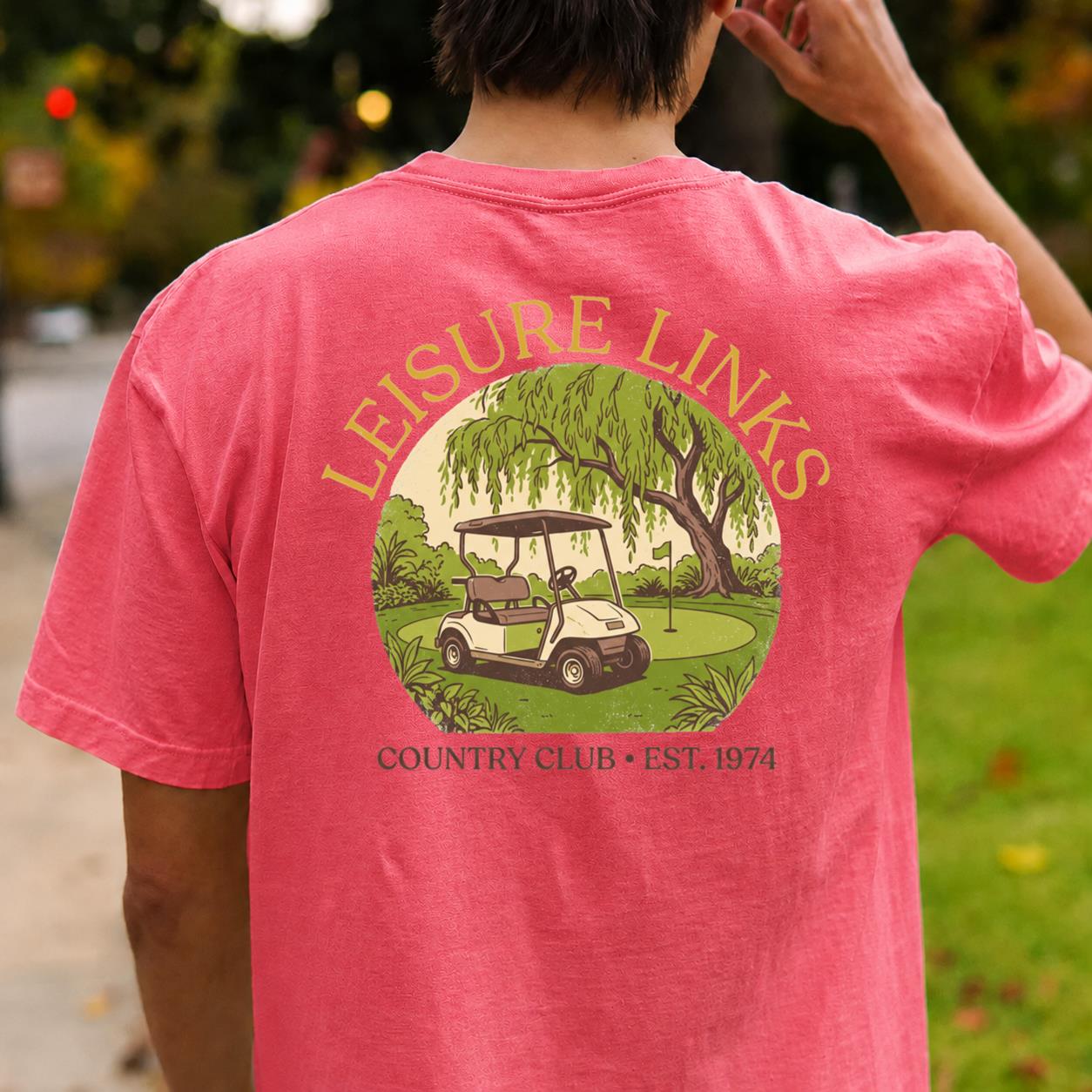Leisure Links Country Club Est 1974 Golf Tee