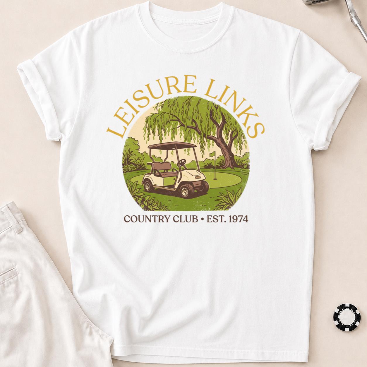 Leisure Links Country Club Est 1974 Golf Tee