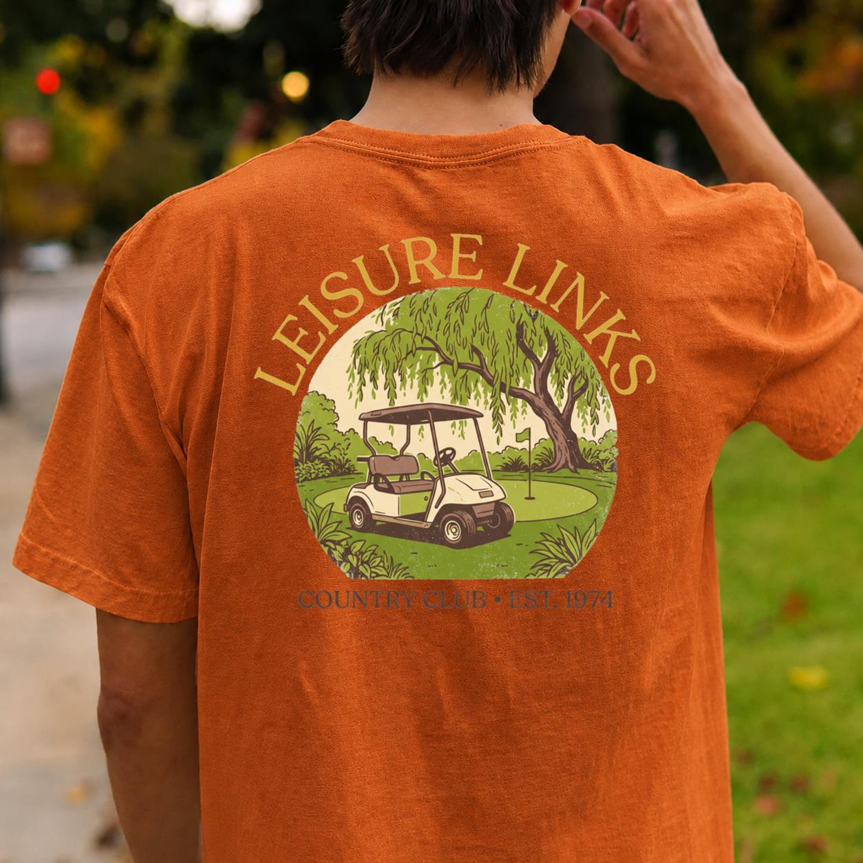 Leisure Links Country Club Est 1974 Golf Tee
