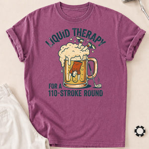 Liquid Therapy For A 110-Stroke Round Golf Tee