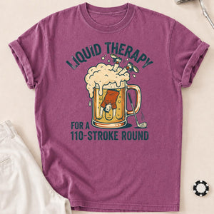 Liquid Therapy For A 110-Stroke Round Golf Tee