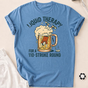 Liquid Therapy For A 110-Stroke Round Golf Tee