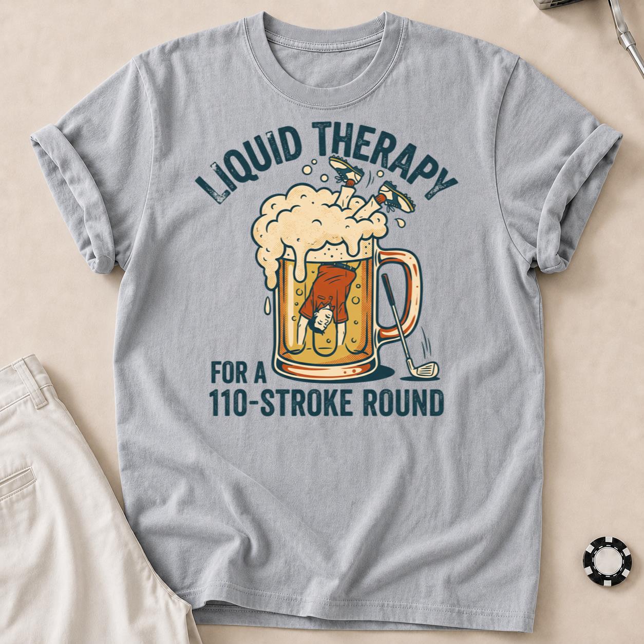 Liquid Therapy For A 110-Stroke Round Golf Tee
