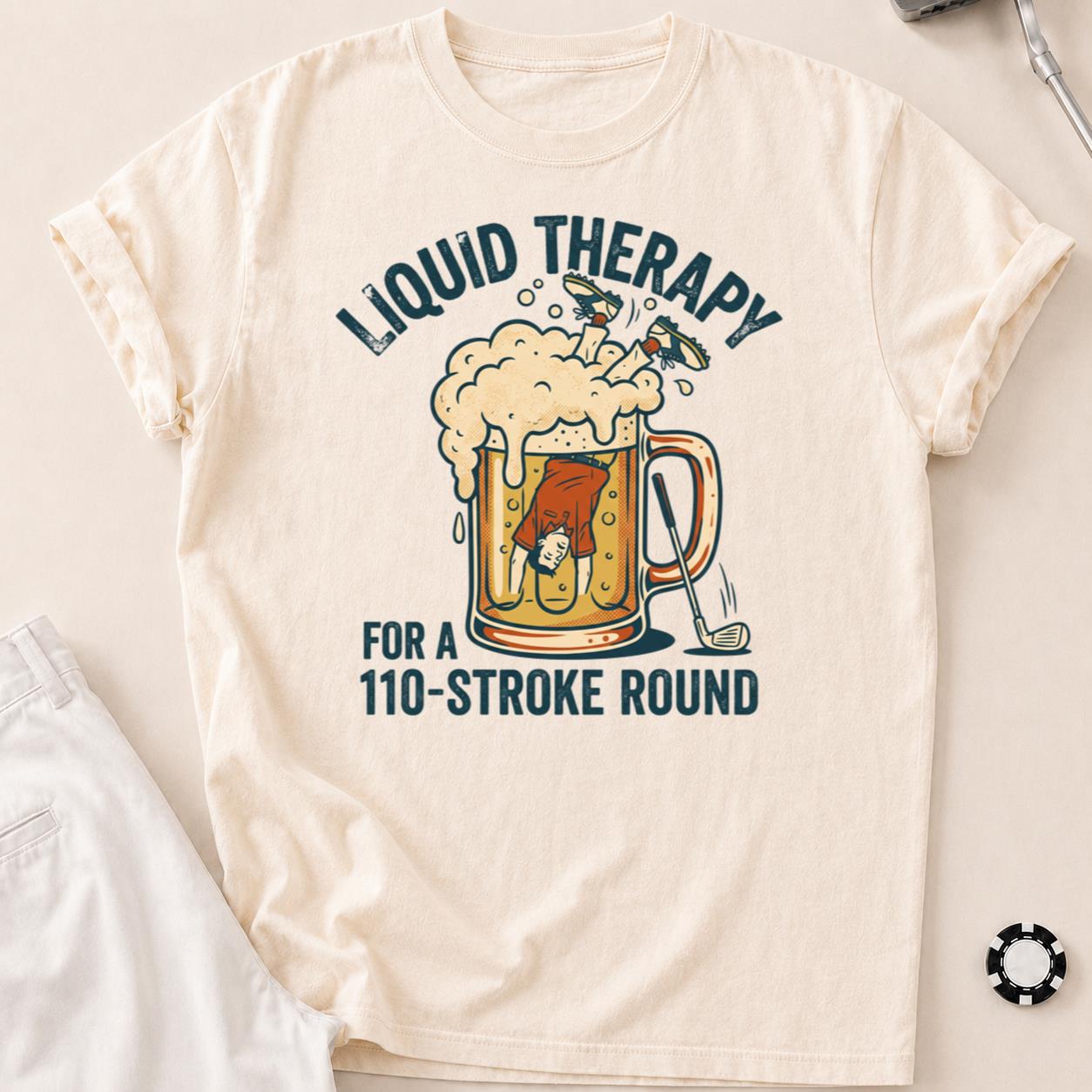 Liquid Therapy For A 110-Stroke Round Golf Tee