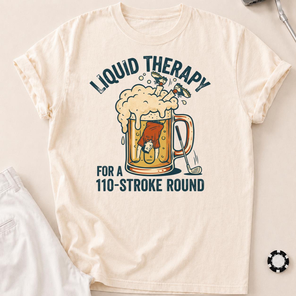 Liquid Therapy For A 110-Stroke Round Golf Tee