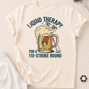 Liquid Therapy For A 110-Stroke Round Golf Tee