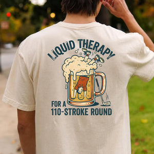Liquid Therapy For A 110-Stroke Round Golf Tee