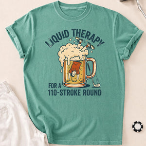 Liquid Therapy For A 110-Stroke Round Golf Tee