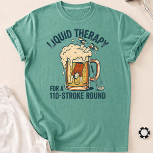 Liquid Therapy For A 110-Stroke Round Golf Tee