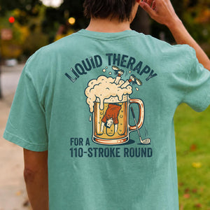 Liquid Therapy For A 110-Stroke Round Golf Tee