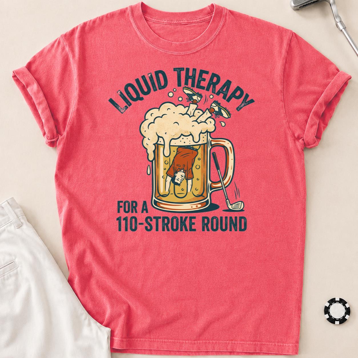 Liquid Therapy For A 110-Stroke Round Golf Tee