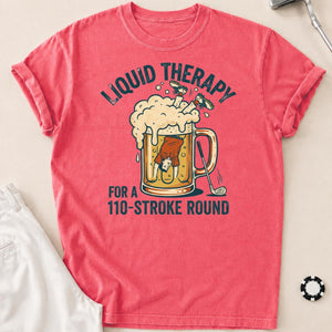 Liquid Therapy For A 110-Stroke Round Golf Tee