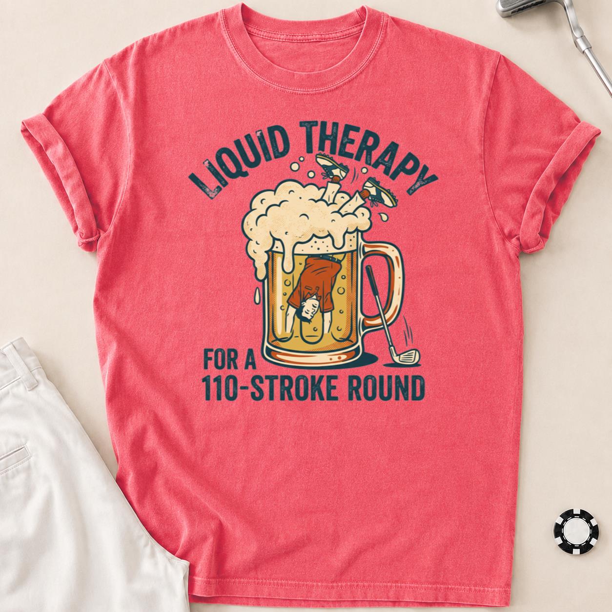 Liquid Therapy For A 110-Stroke Round Golf Tee