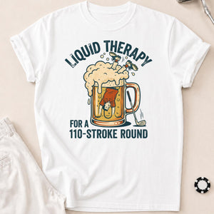 Liquid Therapy For A 110-Stroke Round Golf Tee