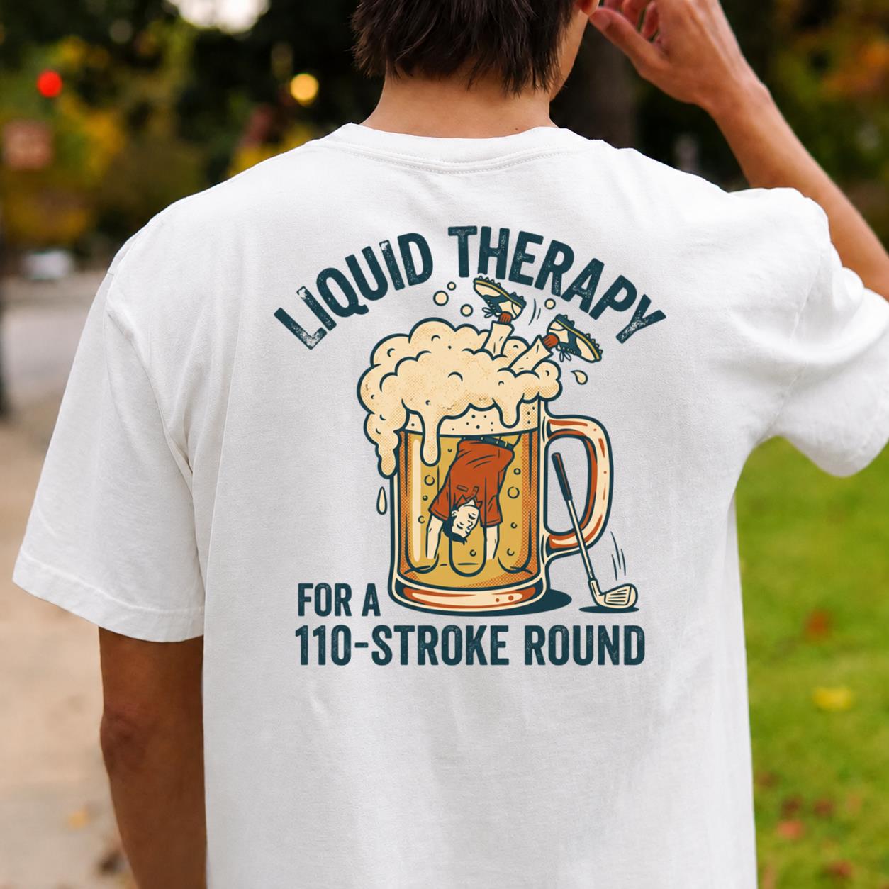 Liquid Therapy For A 110-Stroke Round Golf Tee