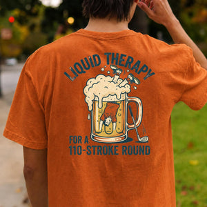 Liquid Therapy For A 110-Stroke Round Golf Tee